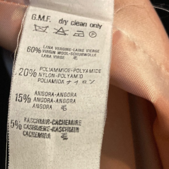 Accento by Marzotto black wool coat - Picture 10 of 10